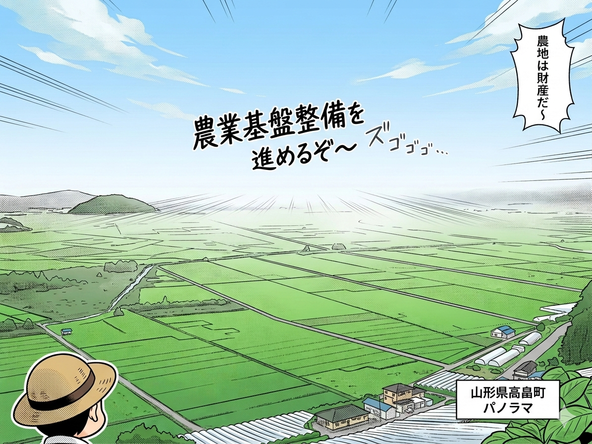 基盤整備を進めるぞ～