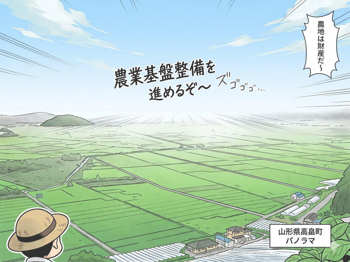 基盤整備を進めるぞ～