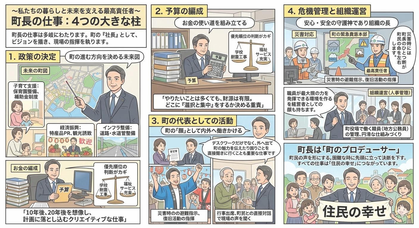 町長の仕事