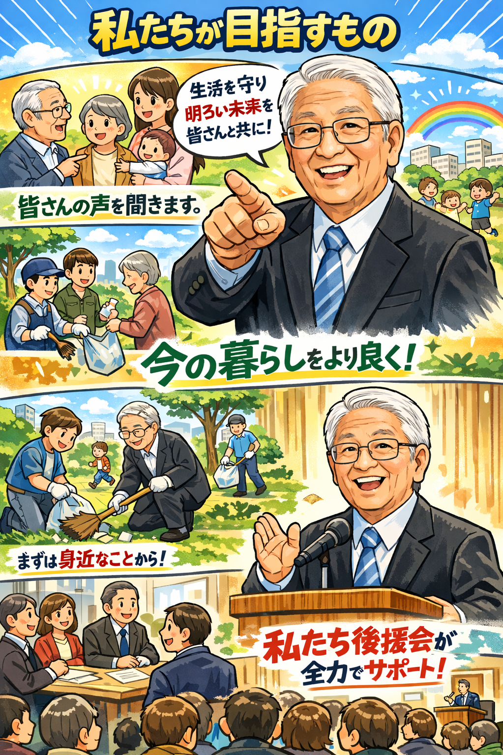 高梨後援会活動