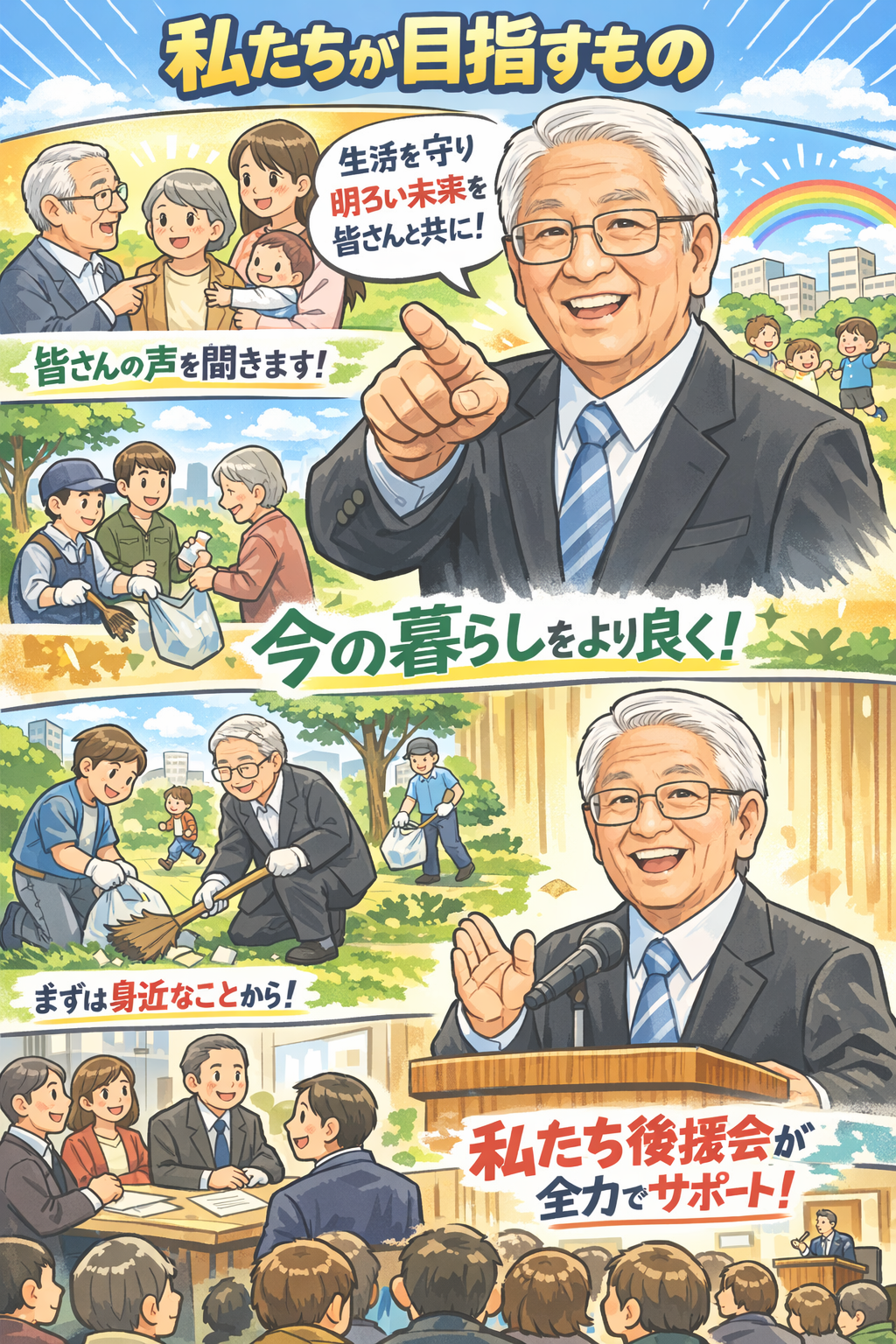 高梨後援会活動